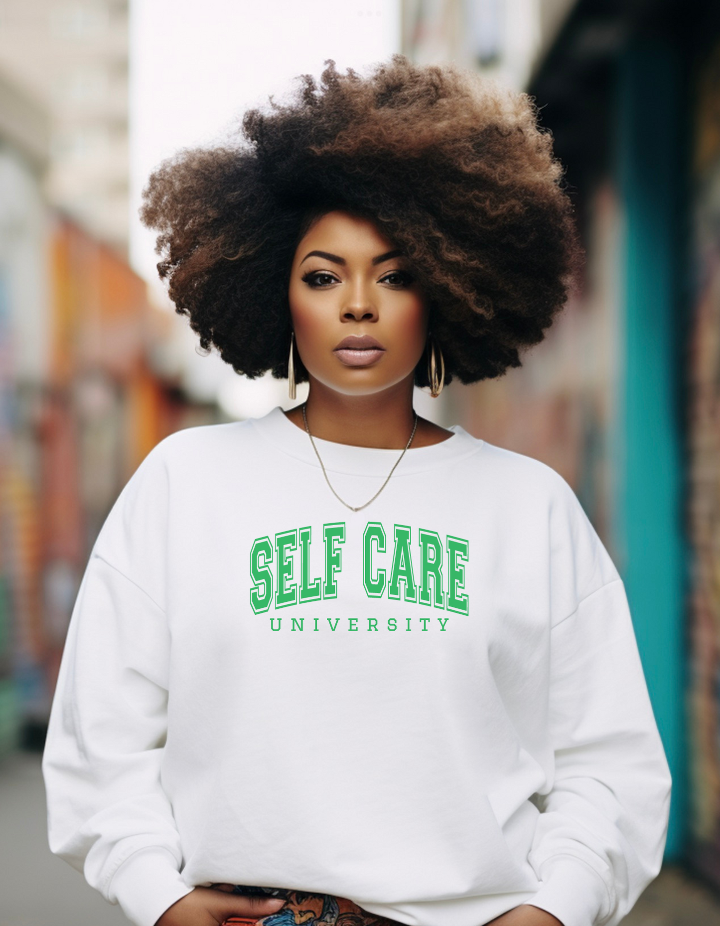 Self Care University (Green Font)