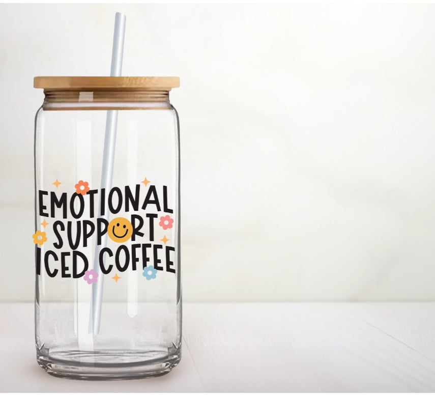 Emotional Support Iced Coffee