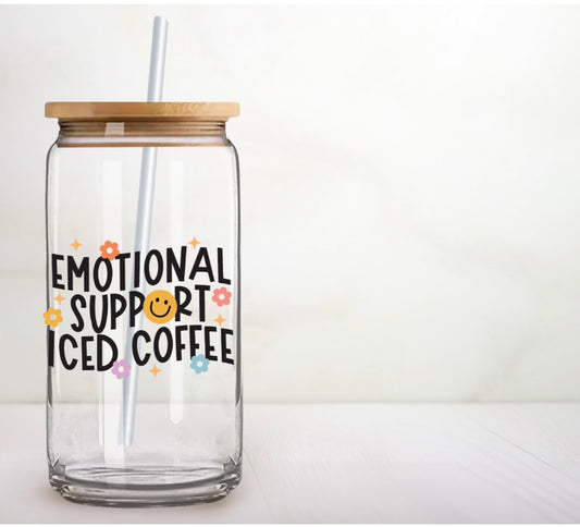 Emotional Support Iced Coffee